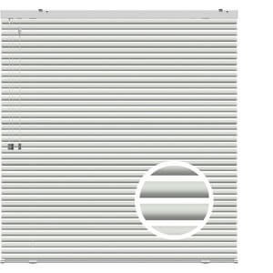 Żaluzje aluminiowe FLUO - PVC - 50 MM
