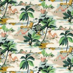 Tkanina Camengo Honolulu 40150263 Bikini ze wzorem Plaża