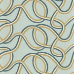 Tkanina Camengo Olinda 46610264 Rio Negro ze wzorem Rzeka