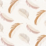 Tkanina Camengo Jade 46330305 Parure ze wzorem Pióra
