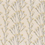 Tkanina Camengo Mademoiselle 41640604 Lison ze wzorem Wiosenna Trawa