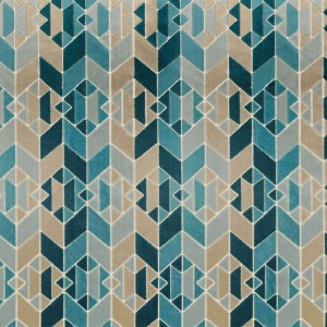 Tkanina Camengo Orleans 46770207 Jackson Square ze wzorem Świąteczny Rytm