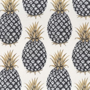 Tkanina Camengo Nouvelle Orleans 46830197 Creole ze wzorem Ananas