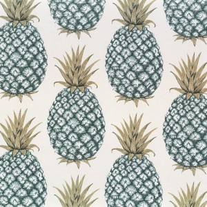 Tkanina Camengo Nouvelle Orleans 46830211 Creole ze wzorem Ananas