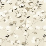 Tkanina Camengo Originelle 38030126 Fleur De Coton ze wzorem Bawełna