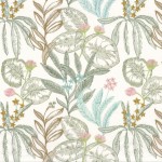 Tkanina Camengo Pacifique 30950196 Pacifique ze wzorem Botaniczny