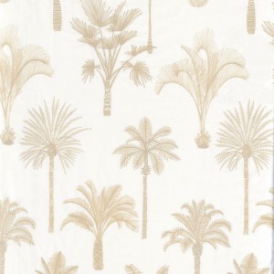 Tkanina Camengo Palm Pacifique 31060186 Tiwi ze wzorem Palm