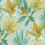 Tkanina Camengo Print 46510314 Aloe Vera ze wzorem Roślinność