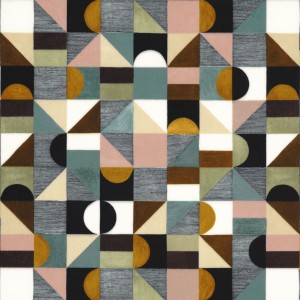 Tkanina Camengo Rainbow 4 35710102 Facette ze wzorem Tekstura