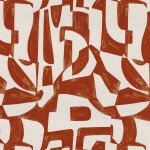 Tkanina Camengo Totem 43120447 Miwok ze wzorem Tekstura