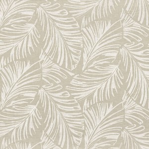 Tkanina Camengo Villa D'ete 33990235 Vivace ze wzorem Liście