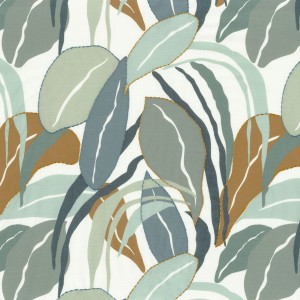 Tkanina Camengo Villa D'ete 39070333 Villa D'ete ze wzorem Liście