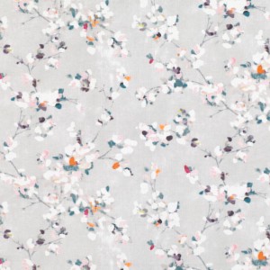 Tkanina Floris 1 Floris ze wzorem Wiosenna Róża