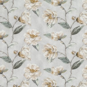 Tkanina Gardenia 1 Japonica Embroidery ze wzorem Kwiaty