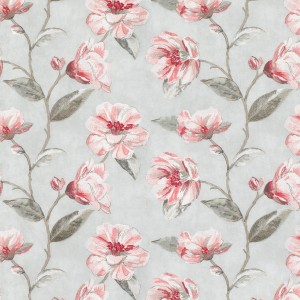 Tkanina Gardenia 3 Japonica Embroidery ze wzorem Kwiaty