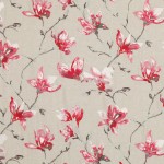 Tkanina Itami 1 Saphira ze wzorem Kwiaty