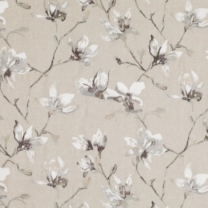 Tkanina Itami 2 Saphira ze wzorem Kwiaty