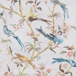 Tkanina Romo 03 Pluma ze wzorem Ptaszki