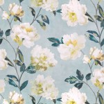 Tkanina Pluma 04 Odelia ze wzorem Piwonie