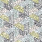 Tkanina Sarouk 02 Escher Wild ze wzorem Geometryczny