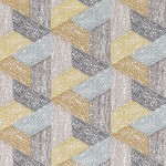 Tkanina Sarouk 04 Escher Wild ze wzorem Geometryczny