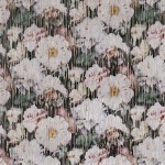 Tkanina Black Edition Kaleido 01 Herbaria ze wzorem Kwiaty