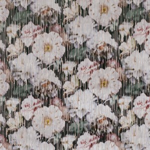 Tkanina Black Edition Kaleido 01 Herbaria ze wzorem Kwiaty