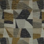 Tkanina Black Edition 01 Tabala Velvet ze wzorem Geometryczny