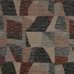 Tkanina Black Edition 03 Tabala Velvet ze wzorem Geometryczny