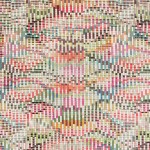 Tkanina Black Edition Zafaro 02 Nyoka ze wzorem Geometryczna Siatka