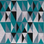 Tkanina kirkbydesign 01 Arco Geometrics ze wzorem Geometryczny