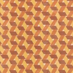 Tkanina Segment Prints Recycled 04 Twist ze wzorem 3D