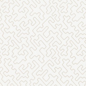 Tkanina Huari 01 Asante ze wzorem Puzzle