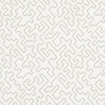 Tkanina Huari 02 Asante ze wzorem Puzzle