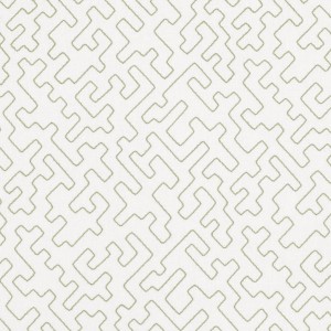 Tkanina Huari 02 Asante ze wzorem Puzzle