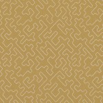 Tkanina Huari 03 Asante ze wzorem Puzzle