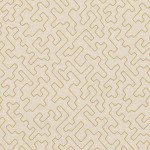 Tkanina Huari 04 Asante ze wzorem Puzzle