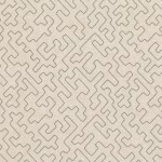 Tkanina Huari 05 Asante ze wzorem Puzzle