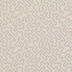 Tkanina Huari 07 Asante ze wzorem Puzzle