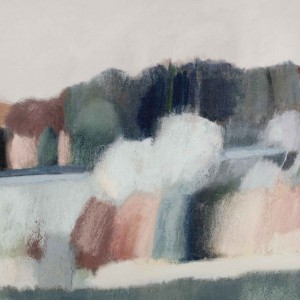 Tkanina Kyra Cane 01 Welbeck ze wzorem Pociągnięcie Pastelami