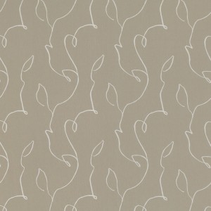 Tkanina Ostara 03 Merilli ze wzorem Geometryczne Liście