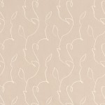 Tkanina Ostara 04 Merilli ze wzorem Geometryczne Liście