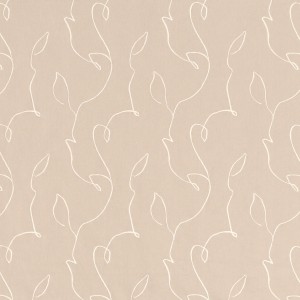 Tkanina Ostara 04 Merilli ze wzorem Geometryczne Liście