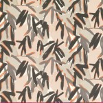 Tkanina Ostara 02 Pieris ze wzorem Liście