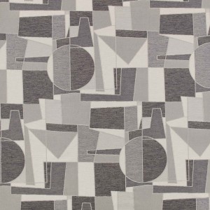 Tkanina Zinc 01 Chiaroscuro ze wzorem Geometryczny