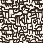 Tkanina Chiaroscuro 01 Mayhem ze wzorem Tekstura