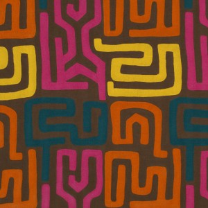 Tkanina Zinc 04 Gieronimo ze wzorem Geometryczny