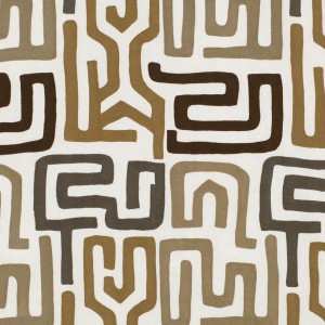 Tkanina Zinc 01 Gieronimo ze wzorem Geometryczny