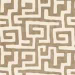 Tkanina Zinc 02 Kuba Cay ze wzorem Geometryczny