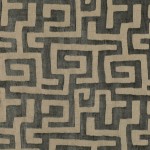 Tkanina Zinc 05 Kuba Cay ze wzorem Geometryczny